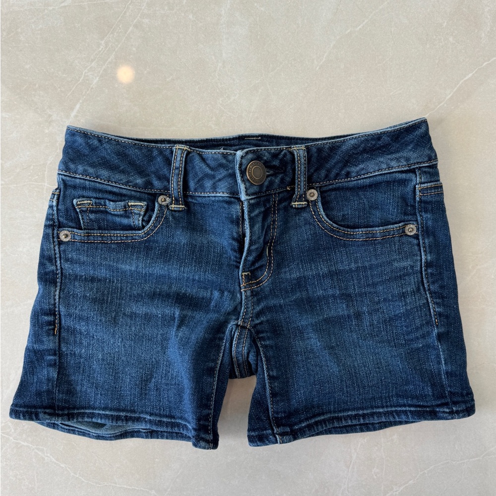 American Eagle Denim Blue Shorts